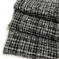 Poly Wool Fancy Tweed Fabric For Coat